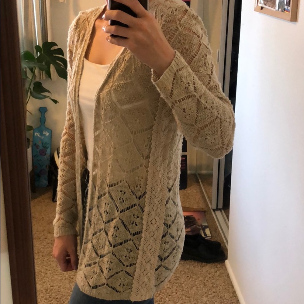 Crochet cardigan
